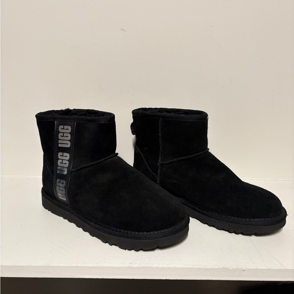 UGG Black Suede Boots